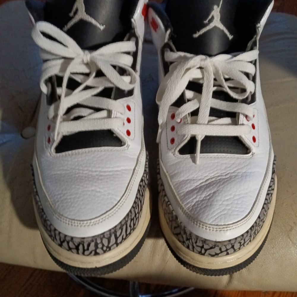 Nike Jordan 3 Retro. Size 12. Black liners